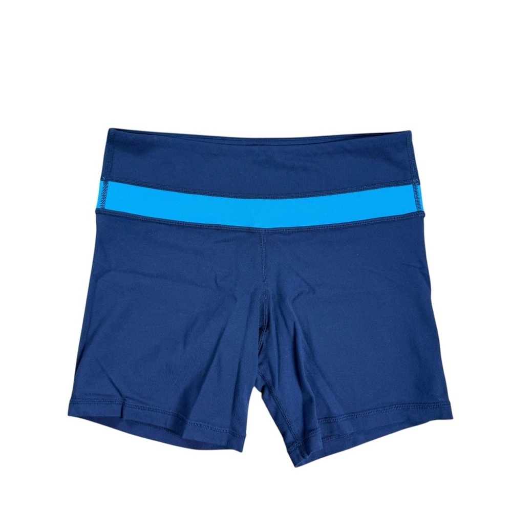 Lululemon Reverse Groove Navy Blue Shorts
